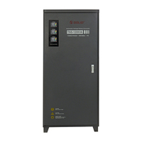 Stabilisateur de tension triphasé TNS-120KVA, stabilisateur de tension industriel haute puissance à commande par servomoteur