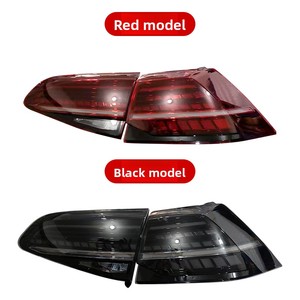 พวงมาลัย7/7สูงใหม่5น้ำไหลเต็มรูปแบบ LED ไฟท้ายการดัดแปลงสำหรับกอล์ฟ7 VW <span class=keywords><strong>Mustang</strong></span> กับเลนส์สีฟ้า - Product Image 1