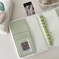 A6 Kawaii Peluche Chiot Photo Album Classeur et Porte-Cartes pour Kpop Idol Recueillir Livre Dessin Animé Étudiant École Cahier Papeterie