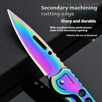 Couteau pliant en acier inoxydable compact capable aventure en plein air chasse industrielle survie Camping tactique OEM