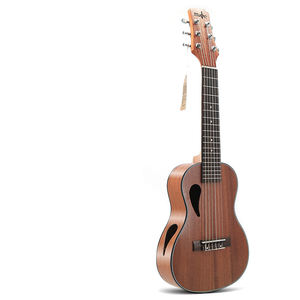 กีตาร์เลเล่ไม้ซาเปเล่ขนาด 28 นิ้ว ขายดีที่สุด สายโลหะหรือไนลอน 4 สาย - Product Image 2