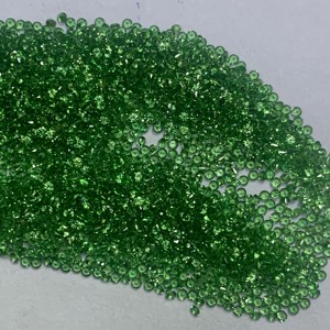 Granato di tsavorite naturale di alta qualità granato verde naturale pietra preziosa sciolta verde smeraldo <span class=keywords><strong>colore</strong></span> verde granato verde grezzo - Product Image 5