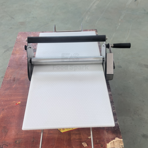 Pressa per Pasta Sfoglia a Doppio Lato/Rullo Manuale Resistente, Adatto per Panificazione e Preparazione di <span class=keywords><strong>Pasticceria</strong></span>, Pressa per Impasto di Croissant - Product Image 4