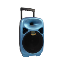 Système actif professionnel LS-8JM personnalisé en gros, 15 watts, haut-parleur portable sur chariot avec woofer de 8 pouces