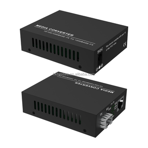 Hot Popular Single Fiber Port SFP 10/100/1000Base-TX to 1000Base-FX Fiber Transceiver <b>Ethernet</b> Media Converter - Product Image 1