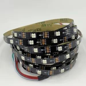 DC5V WS2812B 2812 high brightness programmed 5050 smd dream colour led strip light programmable RGB