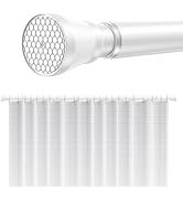 Tringle <span class=keywords><strong>de</strong></span> <span class=keywords><strong>Douche</strong></span> <span class=keywords><strong>Extensible</strong></span> en Acier Inoxydable à Tension Réglable avec <span class=keywords><strong>Ressort</strong></span> pour Fenêtres et Placards <span class=keywords><strong>de</strong></span> Salle <span class=keywords><strong>de</strong></span> Bain - Product Image 2