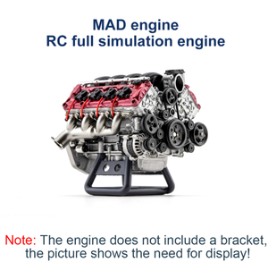 MAD <span class=keywords><strong>RC</strong></span> Mô Phỏng Đầy Đủ Động Cơ <span class=keywords><strong>V8</strong></span> Hỗ Trợ AX90104 SCX10 VS4-10 Capra Mô Hình Lắp Ráp Xe Hơi Pro/Ultra - Product Image 5
