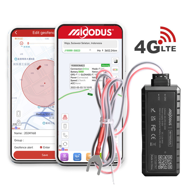 Micodus MV700G Price 4G Car Location Motorcycle Real Time Gps Tracker Vehicle Gps Tracking Device with App