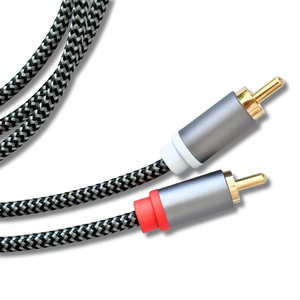 Câble USB-C vers 2 <span class=keywords><strong>RCA</strong></span> en nylon tressé, prix d'usine, pour commande en gros - Product Image 4