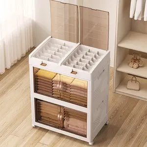 Caja De Almacenamiento Plegable Bedding Storage Boxes Bins For Bed Sheets Collapsesible Foldable Cabinets On Wheels