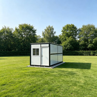 Maison préfabriquée pliable à bas prix, bureau mobile modulaire, maison préfabriquée pour l'exportation