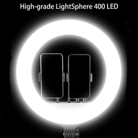 Anneau lumineux led 14 pouces 36 cm pour selfie tiktok living video fill light avec trépied et télécommande