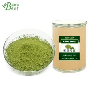 Vendre un échantillon gratuit pur naturel organique extrait de feuille de moringa en poudre