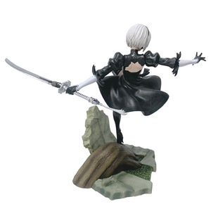 24CM Nier Automata Anime Figuras <span class=keywords><strong>YoRHa</strong></span> No. <span class=keywords><strong>2</strong></span> Type B Figurine Animation Dérivés En Plastique Statue Modèle Jouet Poupée Anime Figure - Product Image 2