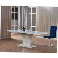 Table à manger grise et bleue de style japonais pour cuisine, ensemble pour 2 personnes, 6 chaises, petite table à manger pour 2, table à manger de comptoir de grande surface