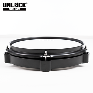 Kit de Batería Eléctrica UNLOCK Portátil de 10 Pulgadas con Pad de Disparo <span class=keywords><strong>Midi</strong></span> en Forma de Estrella de Cinco Puntas de Plástico - Product Image 3