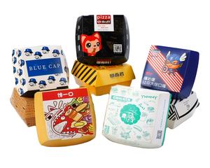 מותאם אישית בגודל ארוך-צבע גורמה המבורגר משלוח קופסת נייר מארזים - Product Image 2