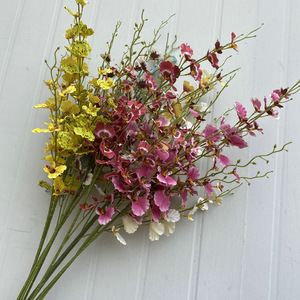 Orquídeas Artificiales Danzantes en 3D de 30cm-100cm, Decoraciones de Boda, Arreglos Florales de Seda para Decoración de Pasillos de Hotel - Product Image 2