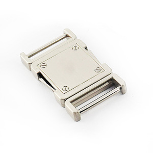 Hebillas de Liberación Lateral de Aleación de Zinc K532 Plateadas para Bolsos, Resistentes al Desgaste, Accesorios de Ferretería Duraderos - Product Image 5