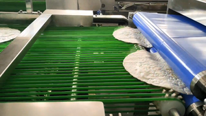 Ligne de production automatique de tortillas <span class=keywords><strong>machine</strong></span> <span class=keywords><strong>à</strong></span> <span class=keywords><strong>pain</strong></span> plat <span class=keywords><strong>machine</strong></span> <span class=keywords><strong>à</strong></span> presser le <span class=keywords><strong>pain</strong></span> fin pour usine alimentaire - Product Image 3
