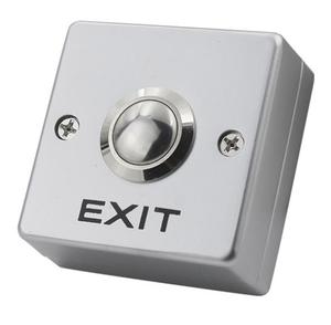 Bouton de sortie à poussoir en alliage de zinc à montage en surface, directement de l'usine, pour système de contrôle d'accès domestique et de bureau, vente en gros - Product Image 5