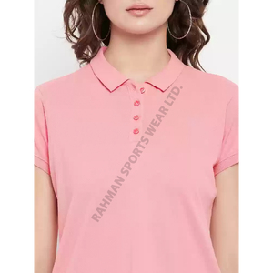 Ladies Soft Cotton Polo Shirt Couleurs et tailles personnalisées disponibles pour les vêtements de sport ou le service personnalisé de la mode quotidienne disponible - Product Image 5