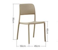 Nouveau Design mobilier extérieur en plastique, chaise de loisirs, chaise de dîner fabriquée avec de la résine plastique, pour l'extérieur, personnalisé, de différentes couleurs