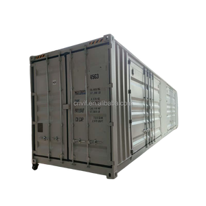 Contenedor de 40 pies High Cube con 2 Puertas Laterales Abatibles, Pintura y Accesorios Personalizados, Seguro - Product Image 5