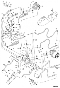 Motor penggali berjalan 6688447, Motor perjalanan hidrolik 6688447 untuk ekskavator <span class=keywords><strong>Bobcat</strong></span> E16 - Product Image 3