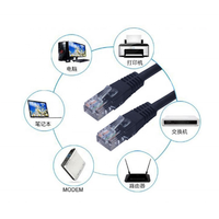 Hankpower 1m 3m 5m Rj45 Cat5 Cat5e kucing 5e Cat6 Cat6a kucing 6 Utp kabel kabel Patch komunikatioan jaringan komputer