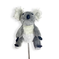 Accessoires de golf de haute qualité personnalisé chien broderie Logo Animal Golf Driver Club couvre-chefs en peluche pour le golf