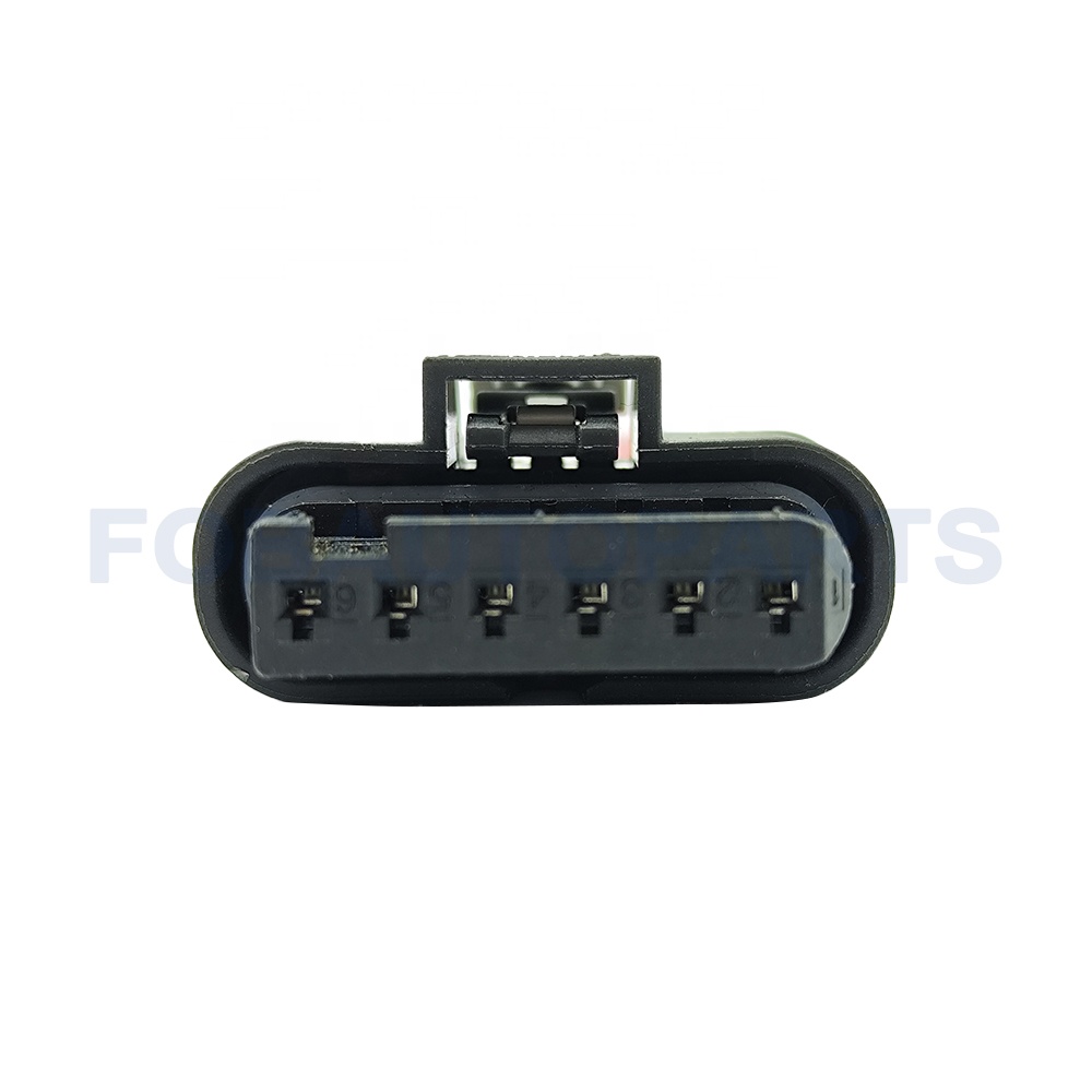 CT6-0016M Connector Wire 6pin Female for BMW Tail Light Plugs 4F0973706 1-2141325-1