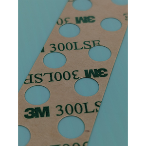 Rouleau d'autocollant adhésif découpé en coton acrylique personnalisé de 0.17mm d'épaisseur Transparent Double face - Product Image 4