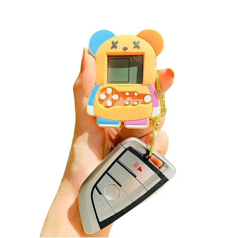 TPR Car Light Pom Card Holder Set Anime Accessories Gun Ring Wholesale Resin+Vinyl Blanks Acrylic Custom Promotional Keychains