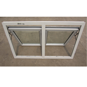 Hiện Đại Trắng uPVC hồ sơ mái hiên cửa sổ <span class=keywords><strong>PVC</strong></span> treo người khác Windows nhựa khung đu mở phong cách sợi thủy tinh treo cho khách sạn sử dụng - Product Image 6