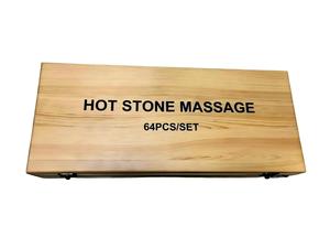 <strong>Hot</strong> Selling Products 2025 <strong>Stone</strong> Therapy <strong>Kit</strong> 64PCS Pain Relief Heat Compression Massage <strong>Stone</strong> Sauna Set - Product Image 3