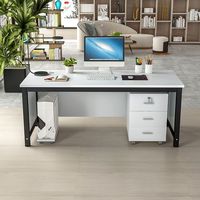Escritorio de oficina en casa barato escritorios de oficina blancos pequeños para la venta