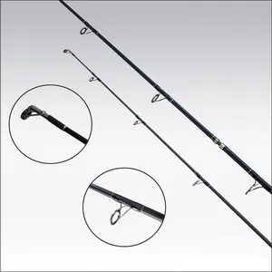 7'6'' 1pc Epoxy glass Strong Rod Catfish Rod for US market