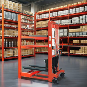 1 Ton el hidrolik palet çatalı kamyon yeni kullanılan manuel palet istifçi makine tamir atölyeleri kaldırıcı çekirdek pompa forkliftler - Product Image 2