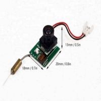 Kamera Terintegrasi Ilustrasi FPV Mini 5.8G 200mw Bahan PVC Pemasangan SMD/DIP