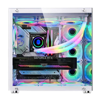 Gamers RGB Full Tower PC Case ATX Gaming PC Cabinet Desktop