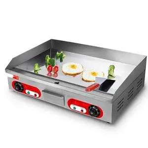 Wholesale Low Price Backyard Outdoor Kitchen Table Top Stainless Steel Gas Grill Flat Plate Griddle