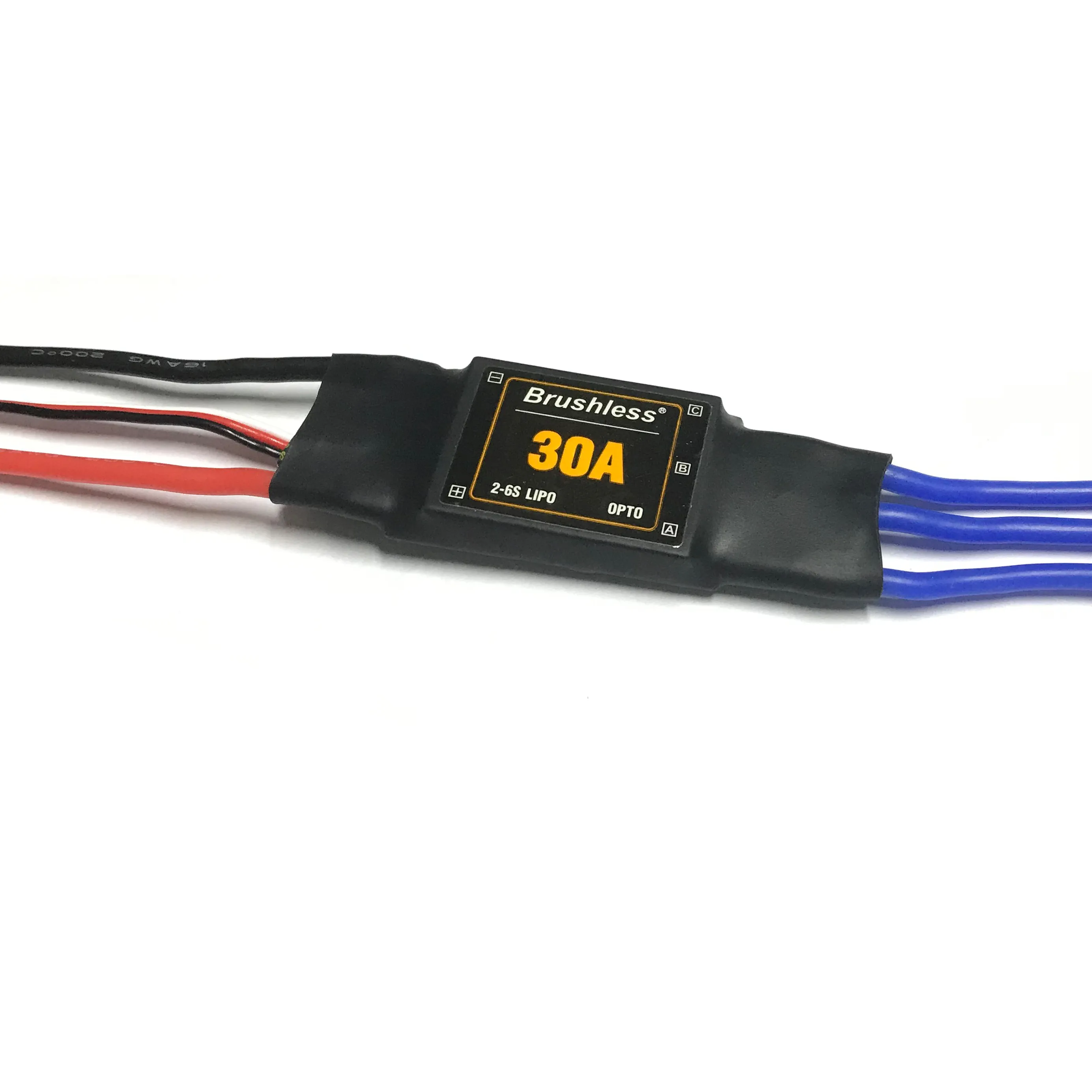 Liquidación especial barato 30A ESC para 2-6s batería lipo RC multicopter helicóptero eléctrico de control de velocidad 30A CES para FPV drone