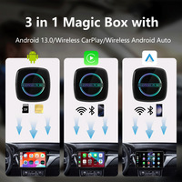Qualcomm 4G CarPlay a Android Box GT8D con Conexión Tipo-C Qualcomm Android Octa Core 8+128G RAM+ROM