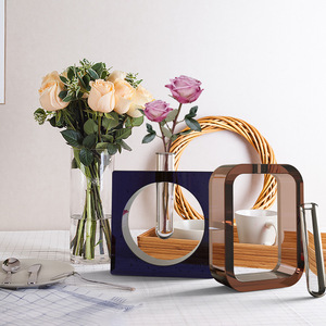 <span class=keywords><strong>Kit</strong></span> de moulage en résine époxy, moule en Silicone de culture en Vase de fleurs, décoration de maison, bricolage