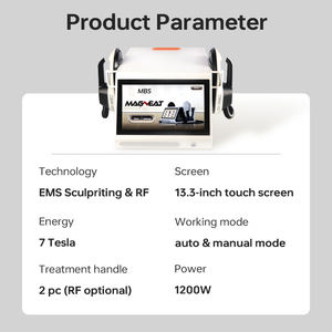 Stimulateur Musculaire Électronique Professionnel EMS Zero à 4 Poignées, Haute Puissance 5000W 28 Tesla, Machine de Sculpture Corporelle EMS pour Usage en Salon - Product Image 6