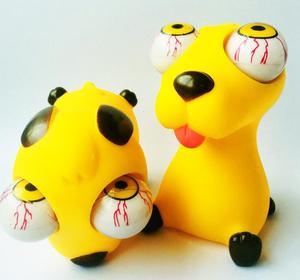 Personnalisé Chien Poppin Mirettes Balle Anti-Stress Squeeze Fidget Jouet Oeil Poppers Fabricant - Product Image 2