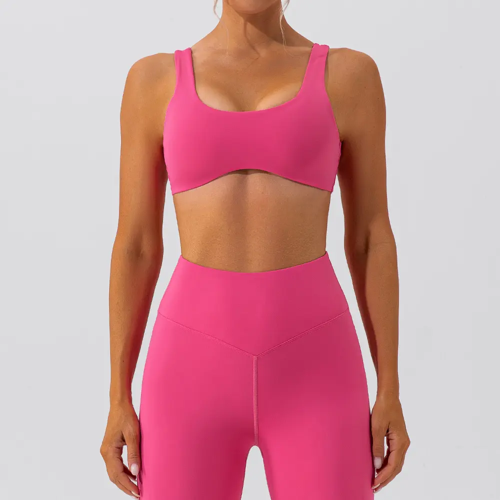 Logo personalizzato New Activewear 2023 Yoga Wear abbigliamento abbinato agli set di allenamento sportivo estivo per le donne XL