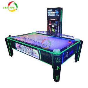 Máquina de Hockey de Aire Metálica Automática para Interiores, Juego Operado con Monedas para 2 Jugadores, Ideal para Niños - Product Image 3